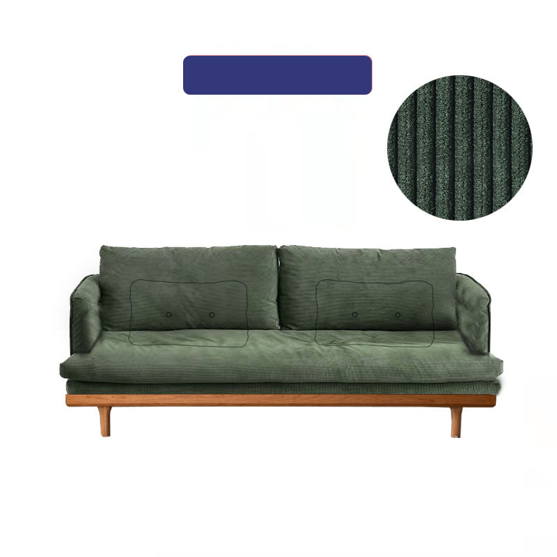 【高級チェリー材使用】ラグジュアリーソファー - パイン?グースダウン?シリコンフィルのコーデュロイデザイン fyx-825