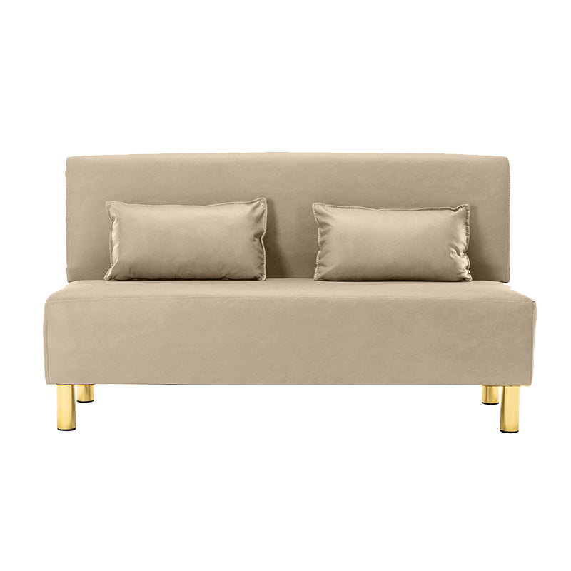 高級木製エアレザーソファー | 快適なナイロン&綿素材 qm-15