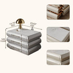 高級無垢材ナイトテーブル セラミック製 ランプ付き モダンデザイン ベッドサイドテーブル hmq-1934