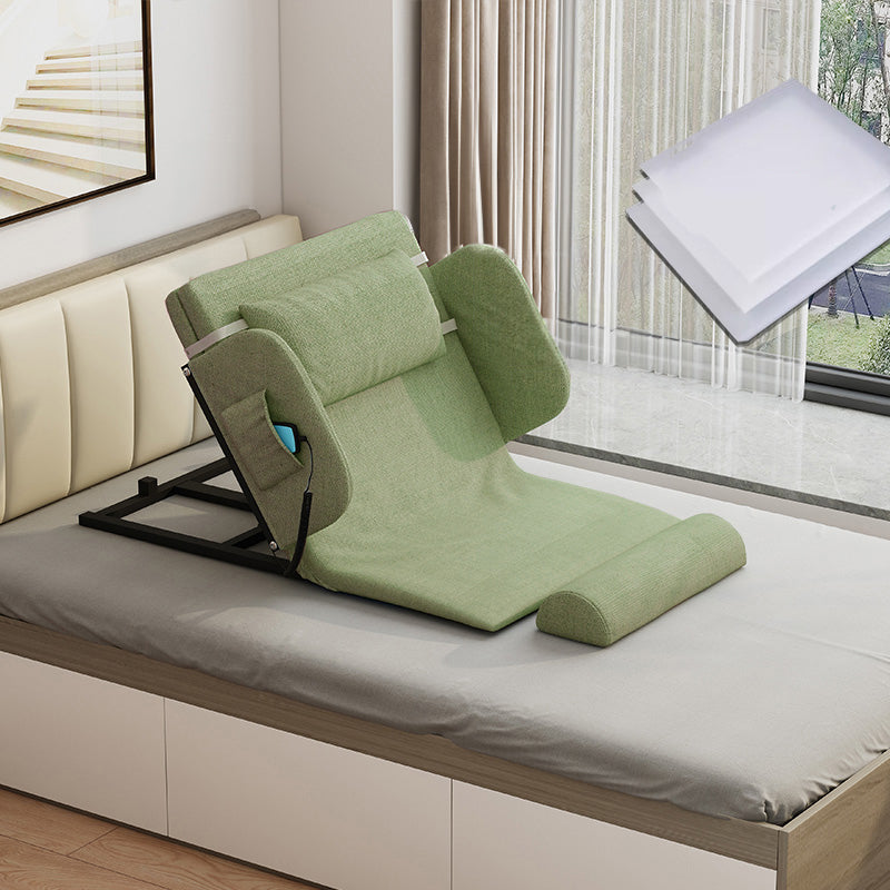 高級アルミニウム合金フレーム&綿麻仕上げベッド - 快適な睡眠をサポート foltm-1554