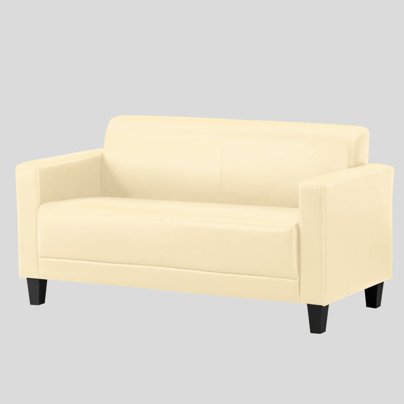 高品質木製フレーム×エアレザーソファー3人掛け/快適&耐久性抜群 qm-4