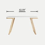 アッシュ材テーブル|シンプルで高級感あふれるおしゃれなデザイン fmy-1127