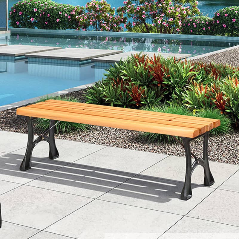 ガーデンベンチ ベンチ 木目調 アルミ ガーデンチェア アルミ製フレーム 長椅子 おしゃれ チェア ガーデン アウトドア zy-143