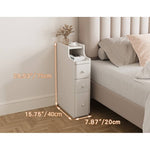 モダンデザインナイトテーブル | コンパクト収納サイドテーブル hmq-1916