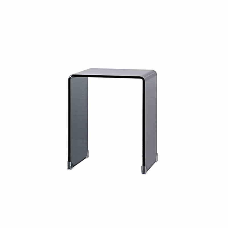 スタイリッシュな強化ガラス製ティーテーブル - モダンなリビングに最適なインテリアアイテム! bd-4565