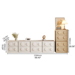シンプル&ナチュラルなパイン材キャビネット – 上質な木目の美しさ hmq-1933