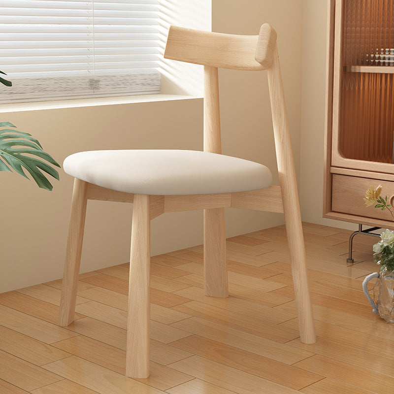 オークとPUレザーの洗練チェアセット|モダンなダイニングスタイルを演出 fjx-2659