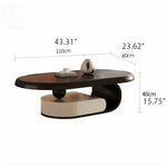 高級無垢材センターテーブル|オシャレなリビングを演出 fhj-4491