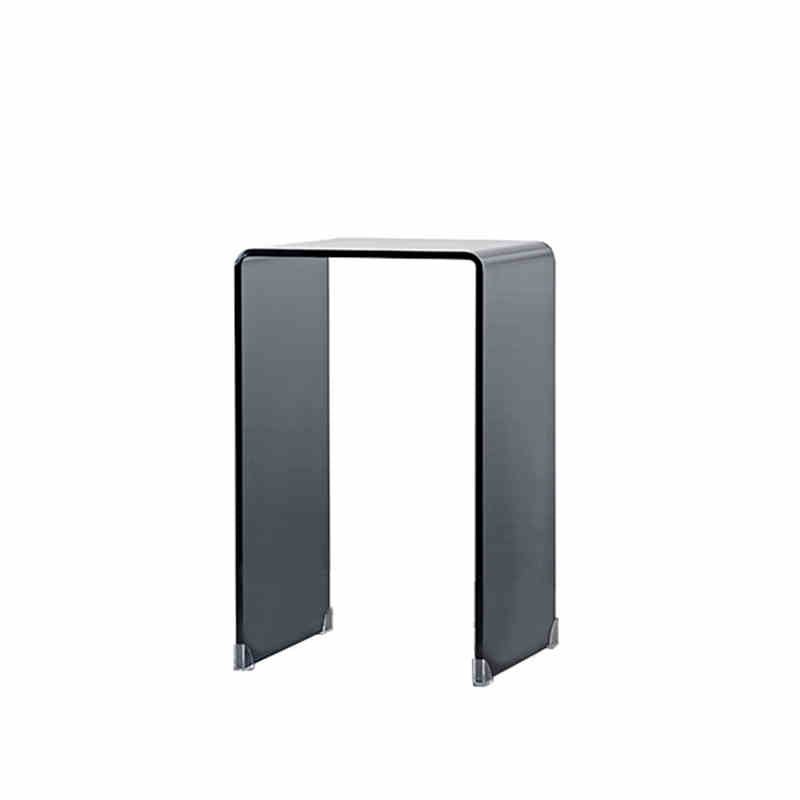 スタイリッシュな強化ガラス製ティーテーブル - モダンなリビングに最適なインテリアアイテム! bd-4565