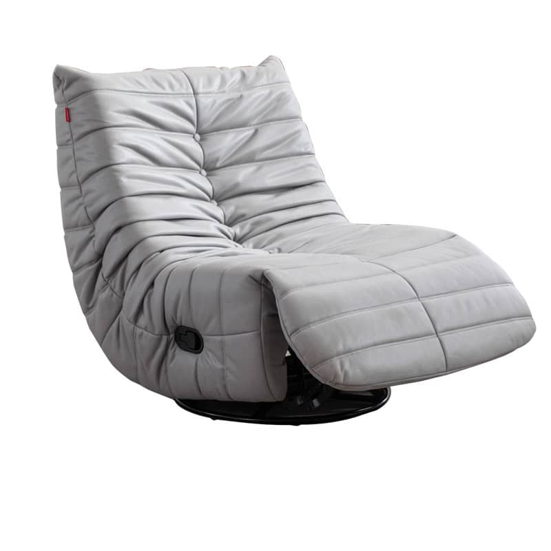 「快適な座り心地!パインMDF集成材とPPコットン使用のエアレザーソファー」 fykl-423