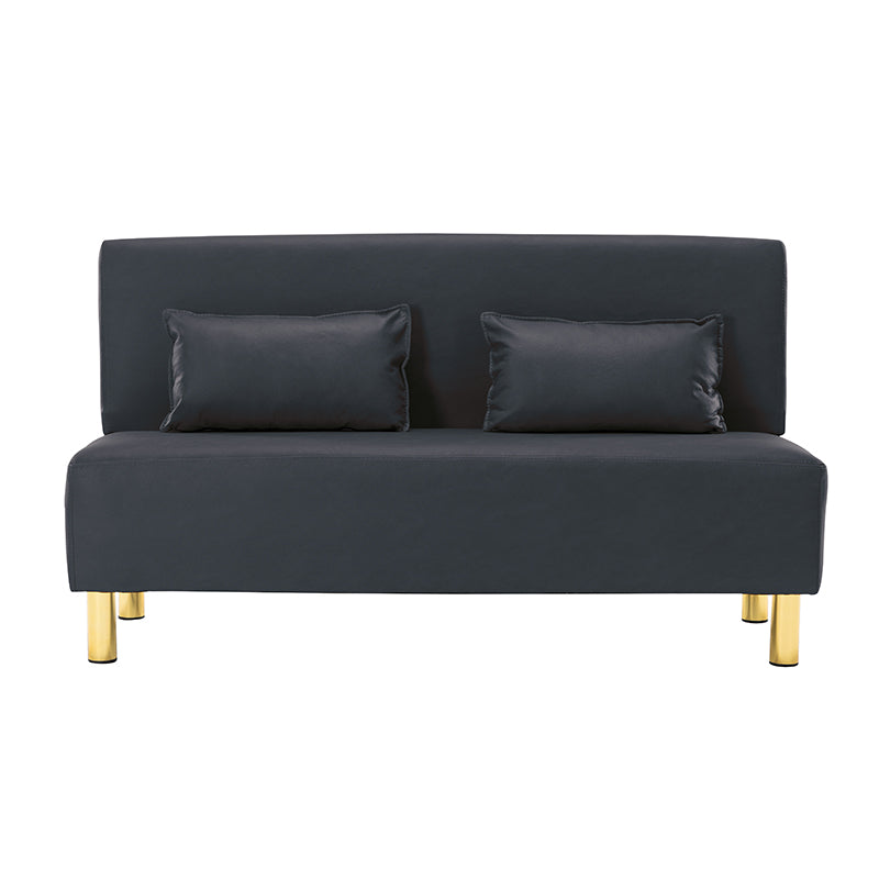 高級木製エアレザーソファー | 快適なナイロン&綿素材 qm-15