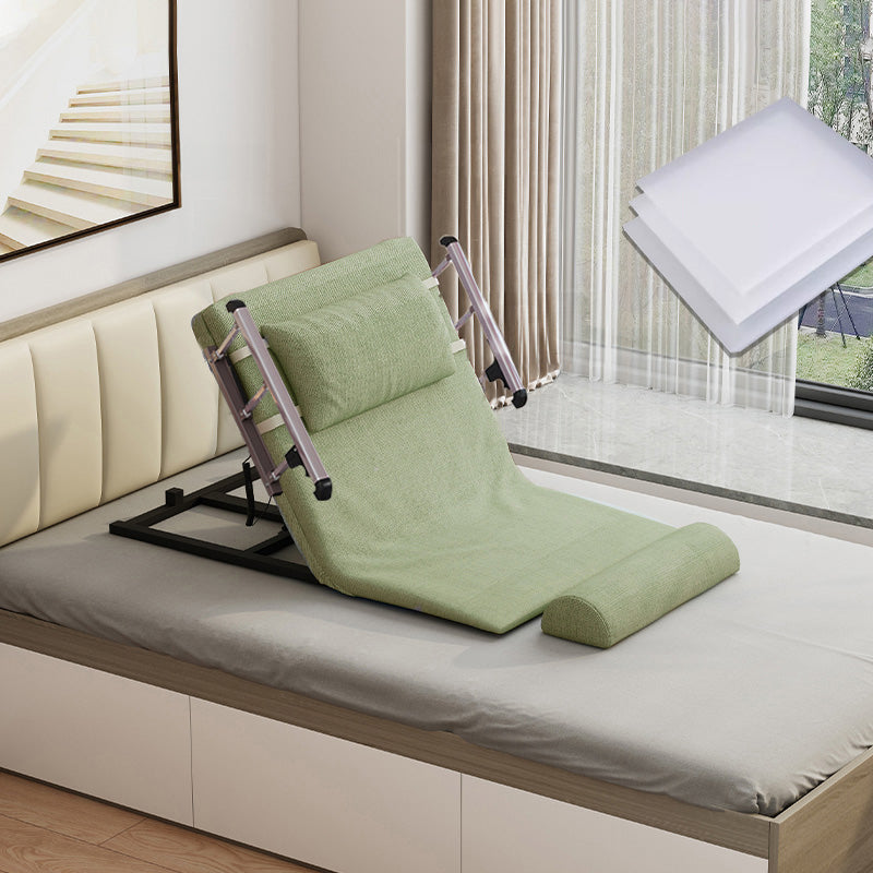 高級アルミニウム合金フレーム&綿麻仕上げベッド - 快適な睡眠をサポート foltm-1554