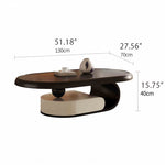 高級無垢材センターテーブル|オシャレなリビングを演出 fhj-4491