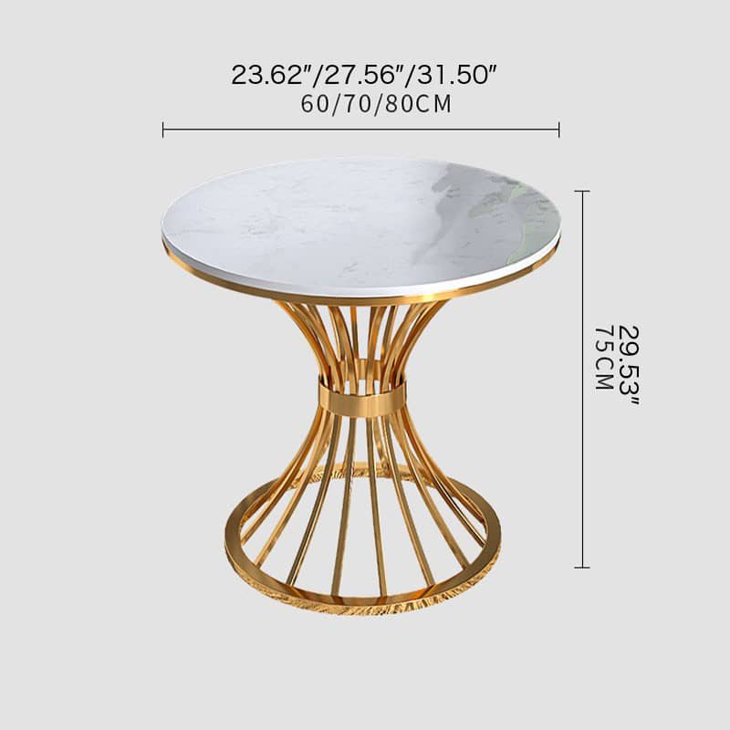 高級感ある大理石テーブルセット|モダンデザインでおしゃれな食卓を演出 fdfh-2219