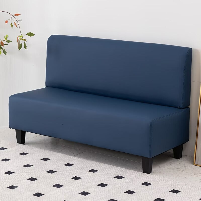 高級木製フレーム合皮ナイロンソファー - モダンで洗練されたデザイン qm-14