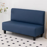 高級木製フレーム合皮ナイロンソファー - モダンで洗練されたデザイン qm-14