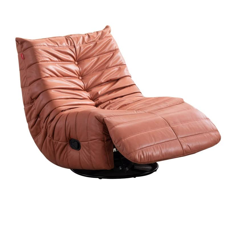 「快適な座り心地!パインMDF集成材とPPコットン使用のエアレザーソファー」 fykl-423