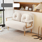 高級感あふれる合皮ソファー - 快適でスタイリッシュなリビングコーディネート fsq-1413