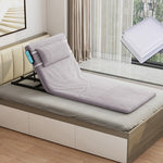 高級アルミニウム合金フレーム&綿麻仕上げベッド - 快適な睡眠をサポート foltm-1554