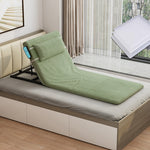 高級アルミニウム合金フレーム&綿麻仕上げベッド - 快適な睡眠をサポート foltm-1554