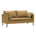 高品質木製エアレザーと綿のソファー - 快適さとスタイルを両立 qm-5