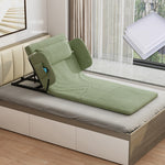 高級アルミニウム合金フレーム&綿麻仕上げベッド - 快適な睡眠をサポート foltm-1554