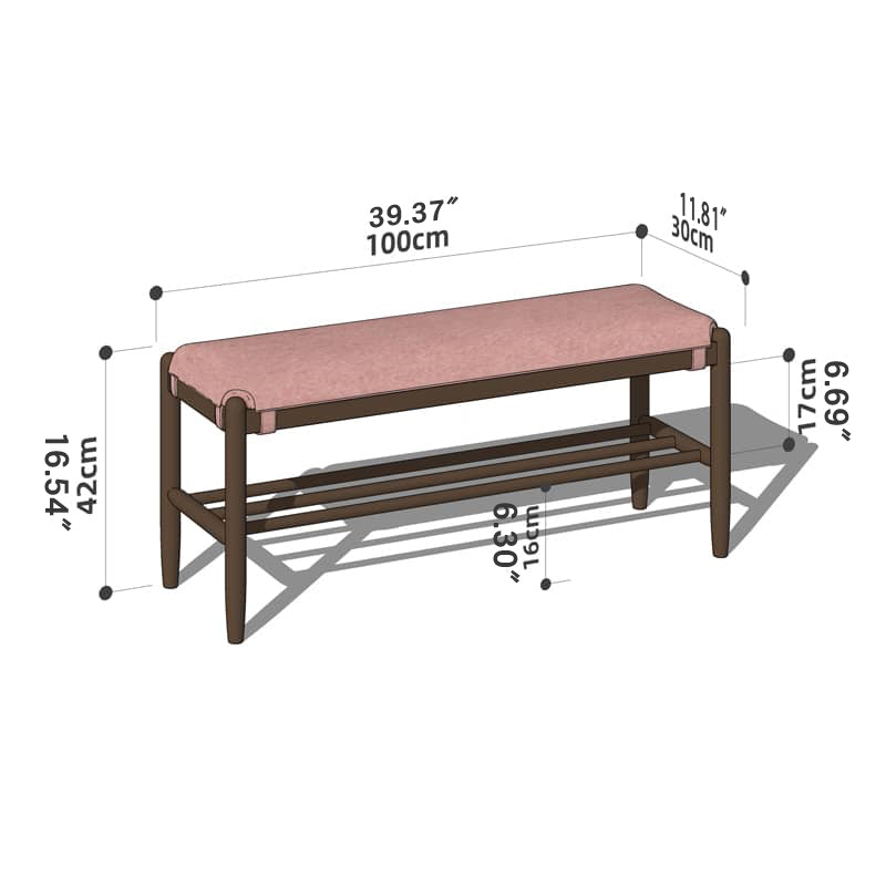 チェリー材?コットン?レッドオーク?ウォールナット製スツール - 高品質&スタイリッシュデザイン hykmq-744