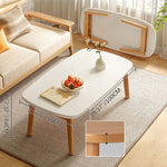 モダンデザインのステンレス脚センターテーブル - リビングをおしゃれに演出 hmo-1987