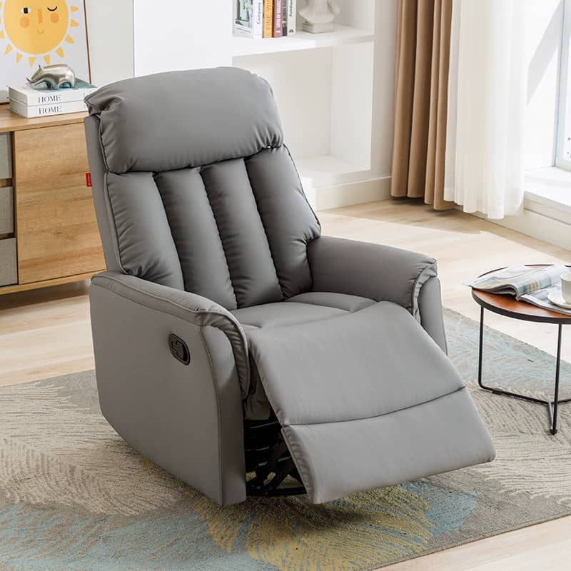 「高品質ソファー|パイン MDF集成材 PPコットン 合皮 フェイクレザーで贅沢快適」 fykl-410