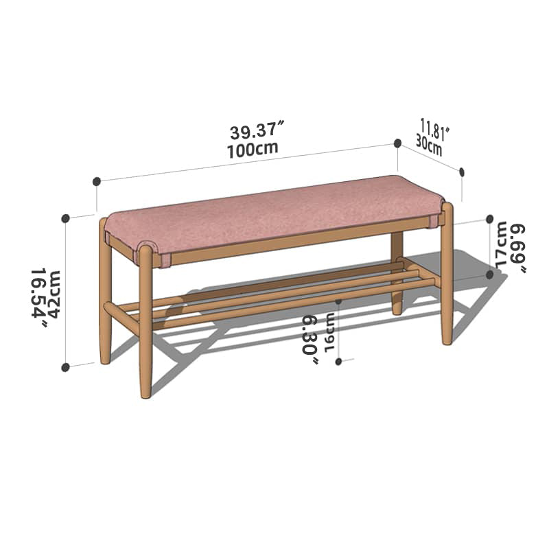 チェリー材?コットン?レッドオーク?ウォールナット製スツール - 高品質&スタイリッシュデザイン hykmq-744