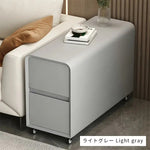 リビングサイドキャビネット可動式クリーム風スリムデザインモダンミニサイドテーブル yk-b2