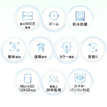 防犯カメラ 屋外 無線 wifi 300/400/500/800万画素 監視カメラ 有線 首振り SIMカード 5Ghz対応 IPカメラ 夜間カラー 録音 sdカード録画 双方向通話 wifi無し 動体検知 自動追跡 防水 スマホ 工事不要 駐車場 店舗 車上荒らし A6