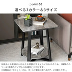 センターテーブル ホワイト グレー セラミック スチール cr-001-bj-table