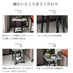 センターテーブル ホワイト グレー セラミック スチール cr-001-bj-table