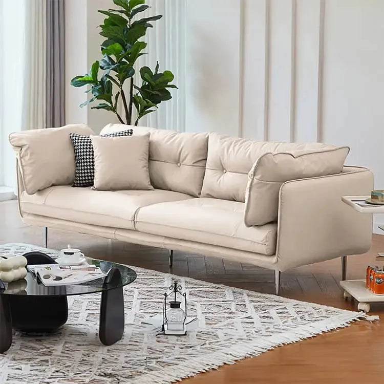 ソファー ブラウン オレンジ ベージュ グリーン グレー グレー+オレンジ ブラウン+ベージュ オレンジ+グレー 天然木 合成皮革 シリコンフィル スチール dlo-015