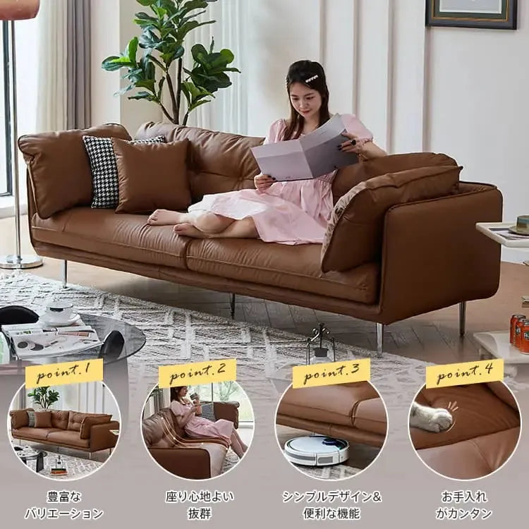 ソファー ブラウン オレンジ ベージュ グリーン グレー グレー+オレンジ ブラウン+ベージュ オレンジ+グレー 天然木 合成皮革 シリコンフィル スチール dlo-015