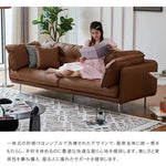 ソファー ブラウン オレンジ ベージュ グリーン グレー グレー+オレンジ ブラウン+ベージュ オレンジ+グレー 天然木 合成皮革 シリコンフィル スチール dlo-015