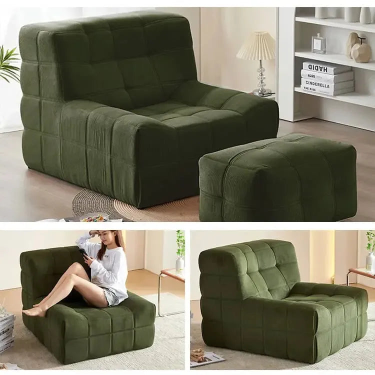 ソファー グリーン グレー ベージュ カーキ コーデュロイ 天然木 Sバネ dlo-016-sofa