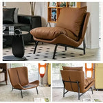 ソファー ブラウン オレンジ グレー ベージュ ブラック 合成皮革 スチール シリコンフィル 天然木 dlo-021