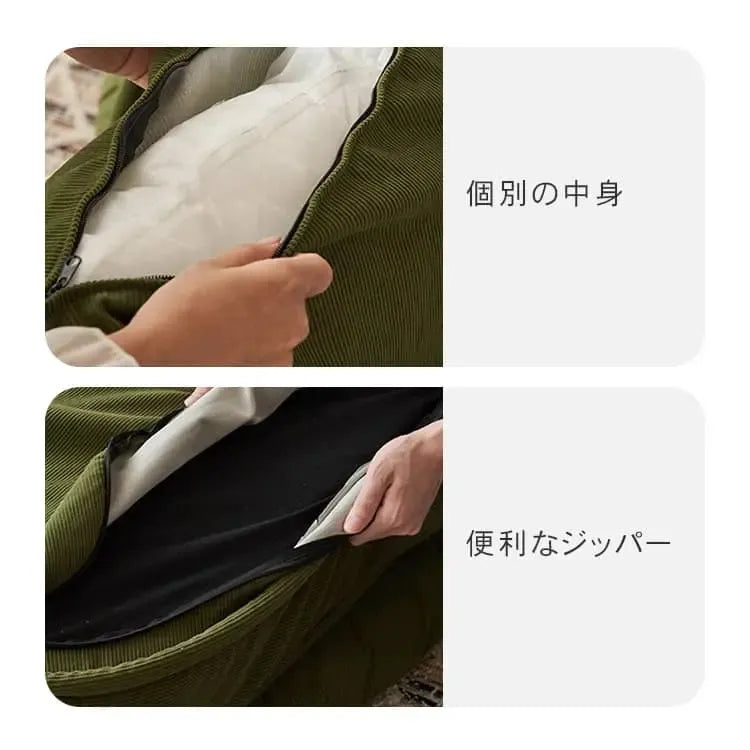 ソファー グリーン ベージュ ブラウン コーデュロイ シリコンフィル Sバネ dlo-024-sofa