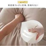 ソファー オレンジ+ベージュ グレー+ベージュ ブラック+ベージュ ベージュ マイクロファイバーレザー シリコンフィル 天然木 dlo-035