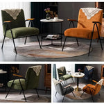 ソファー グリーン ブルー オレンジ グレー コーデュロイ スチール シリコンフィル 天然木 dlo-040