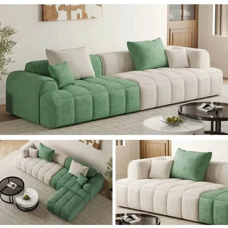 ソファー グリーン ベージュ グレー イエロー オレンジ ベージュ+グリーン ベージュ+ベージュ ベージュ+グレー ベージュ+イエロー ベルベット パイン材 dlo-045-sofa