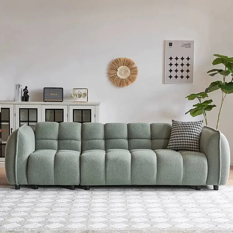 ソファー グリーン グレー ブラウン イエロー ブルー ベージュ ブラック ベルベット パイン材 Sバネ 樹脂 dlo-048-sofa