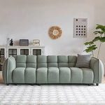 ソファー グリーン グレー ブラウン イエロー ブルー ベージュ ブラック ベルベット パイン材 Sバネ 樹脂 dlo-048-sofa