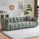 ソファー グリーン グレー ブラウン イエロー ブルー ベージュ ブラック ベルベット パイン材 Sバネ 樹脂 dlo-048-sofa