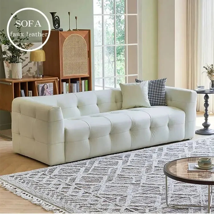 ソファー ブラック ベージュ オレンジ ミントグリーン ブラウン グレー 天然木 合成皮革 dlo-056