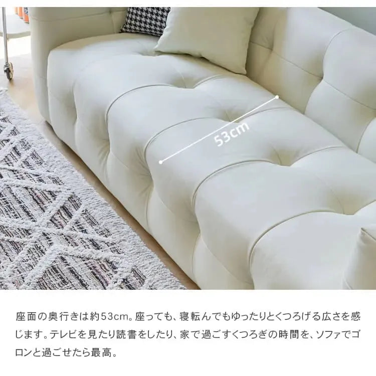 ソファー ブラック ベージュ オレンジ ミントグリーン ブラウン グレー 天然木 合成皮革 dlo-056