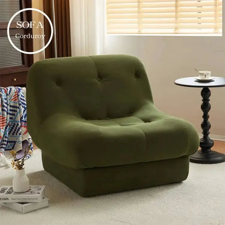 ソファー グリーン カーキ ブラウン グレー ブラック コーデュロイ 天然木 dlo-060-sofa