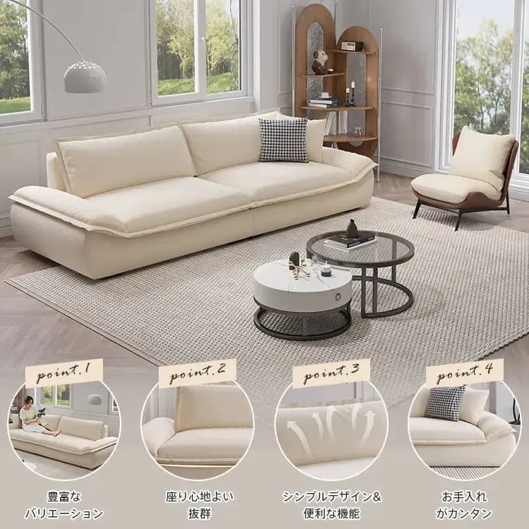 ソファー ベージュ ライトグレー オレンジ ダークグレー グリーン 天然木 ファブリック シリコンフィル dlo-061